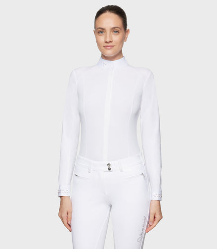 Samshield Wedstrijdshirt Aline Crystal Wedstrijdshirts - Maddelin Equestrian Samshield
