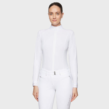 Samshield Wedstrijdshirt Aline Crystal Wedstrijdshirts - Maddelin Equestrian Samshield