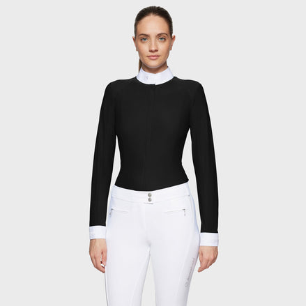 Samshield Wedstrijdshirt Aline Crystal Wedstrijdshirts - Maddelin Equestrian Samshield