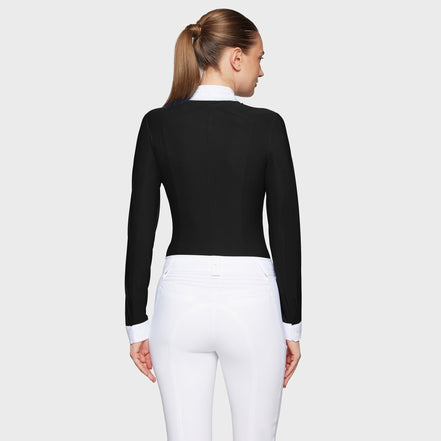 Samshield Wedstrijdshirt Aline Crystal Wedstrijdshirts - Maddelin Equestrian Samshield
