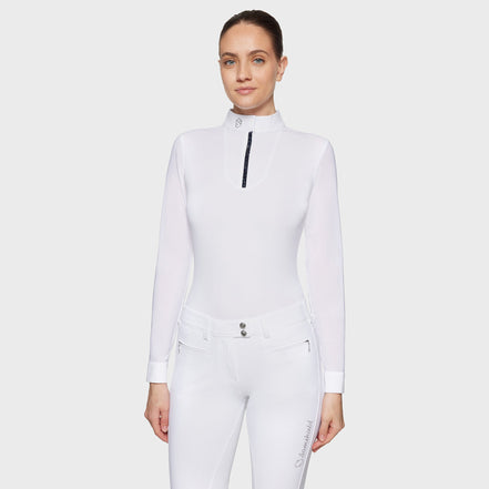 Samshield wedstrijdshirt Faustine Premium Dames Wedstrijdshirts - Maddelin Equestrian Samshield
