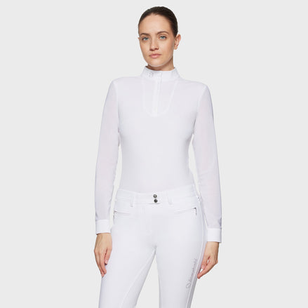 Samshield wedstrijdshirt Faustine Premium Dames Wedstrijdshirts - Maddelin Equestrian Samshield