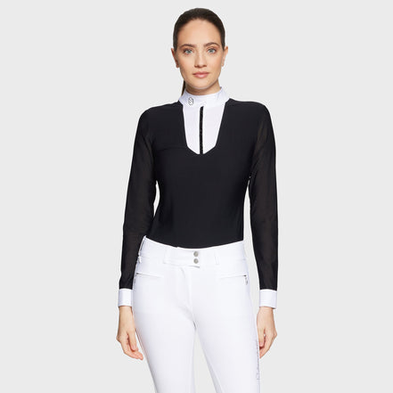 Samshield wedstrijdshirt Faustine Premium Dames Wedstrijdshirts - Maddelin Equestrian Samshield
