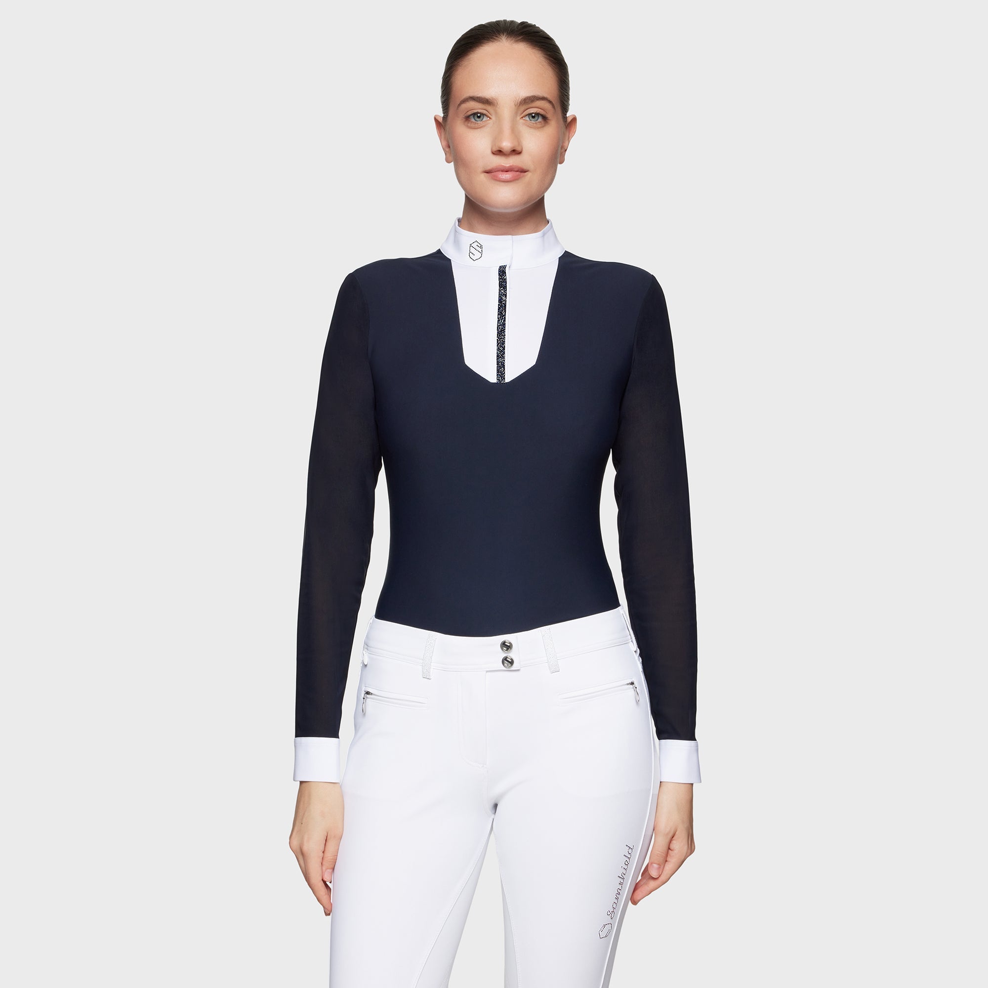 Samshield wedstrijdshirt Faustine Premium Dames Wedstrijdshirts - Maddelin Equestrian Samshield