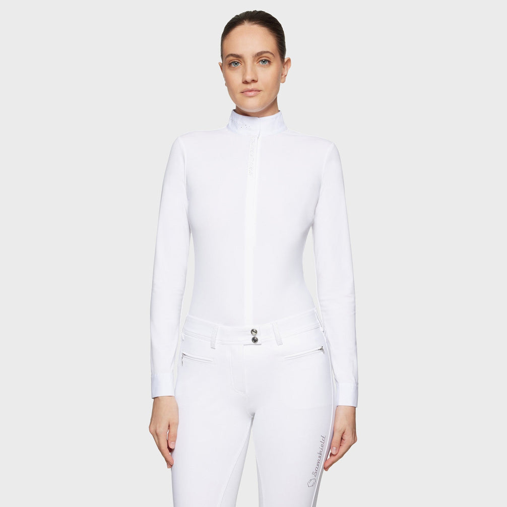 Samshield Wedstrijdshirt Jella Premium Dames Wedstrijdshirts - Maddelin Equestrian Samshield