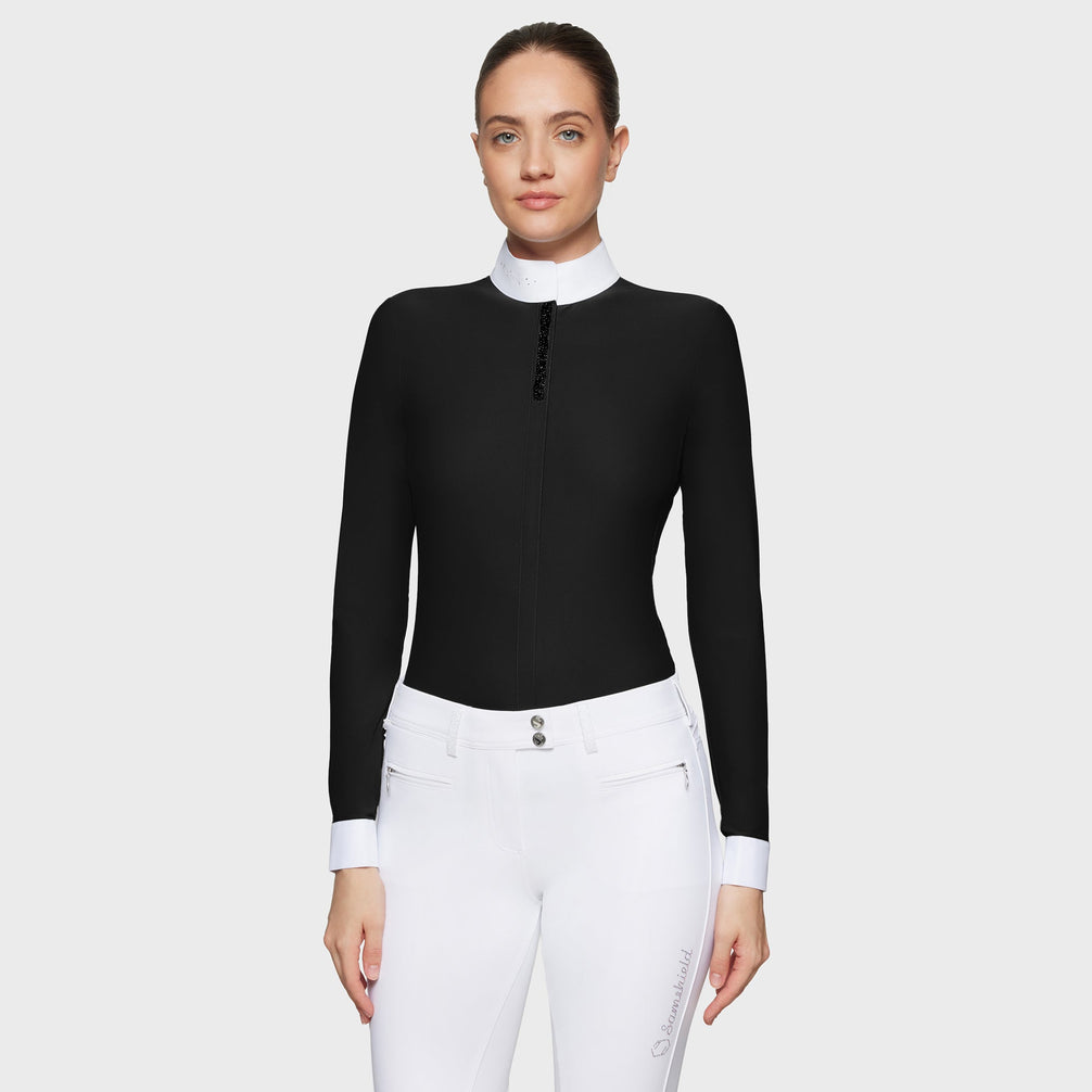 Samshield Wedstrijdshirt Jella Premium Dames Wedstrijdshirts - Maddelin Equestrian Samshield