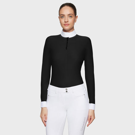 Samshield Wedstrijdshirt Jella Premium Dames Wedstrijdshirts - Maddelin Equestrian Samshield