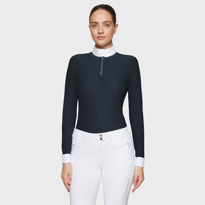 Samshield Wedstrijdshirt Jella Premium Dames Wedstrijdshirts - Maddelin Equestrian Samshield