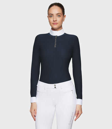 Samshield Wedstrijdshirt Jella Premium Dames Wedstrijdshirts - Maddelin Equestrian Samshield