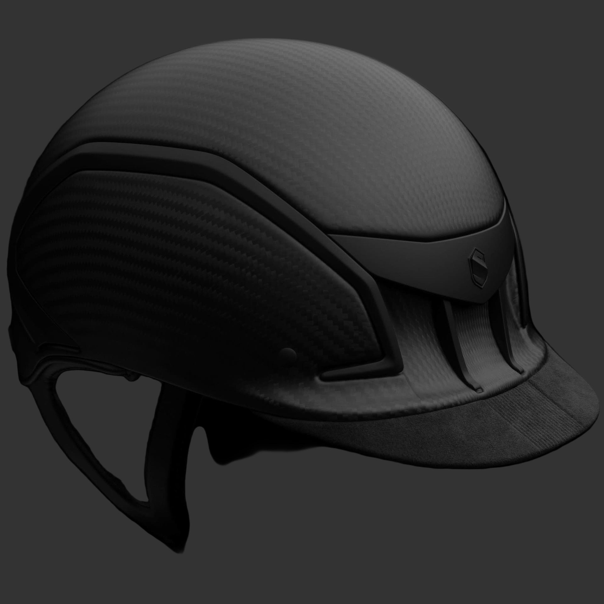 Samshield XJ Dark Line Matt Black Samshield - Maddelin Equestrian Samshield