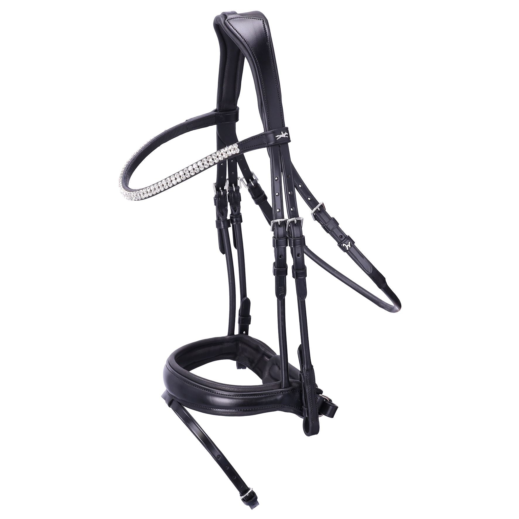 Schockemöhle SP Isabell Werth Johnny Hoofdstel Anatomisch Trenshoofdstellen - Maddelin Equestrian Schockemohle
