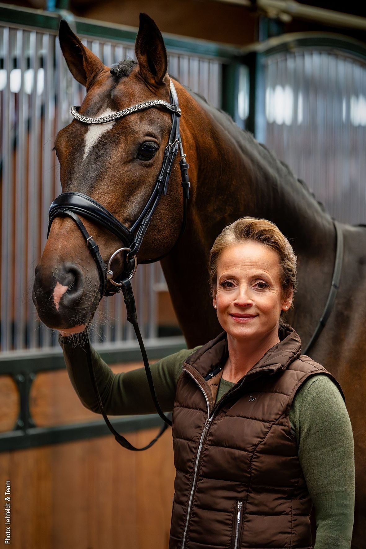 Schockemöhle SP Isabell Werth Johnny Hoofdstel Anatomisch Trenshoofdstellen - Maddelin Equestrian Schockemohle