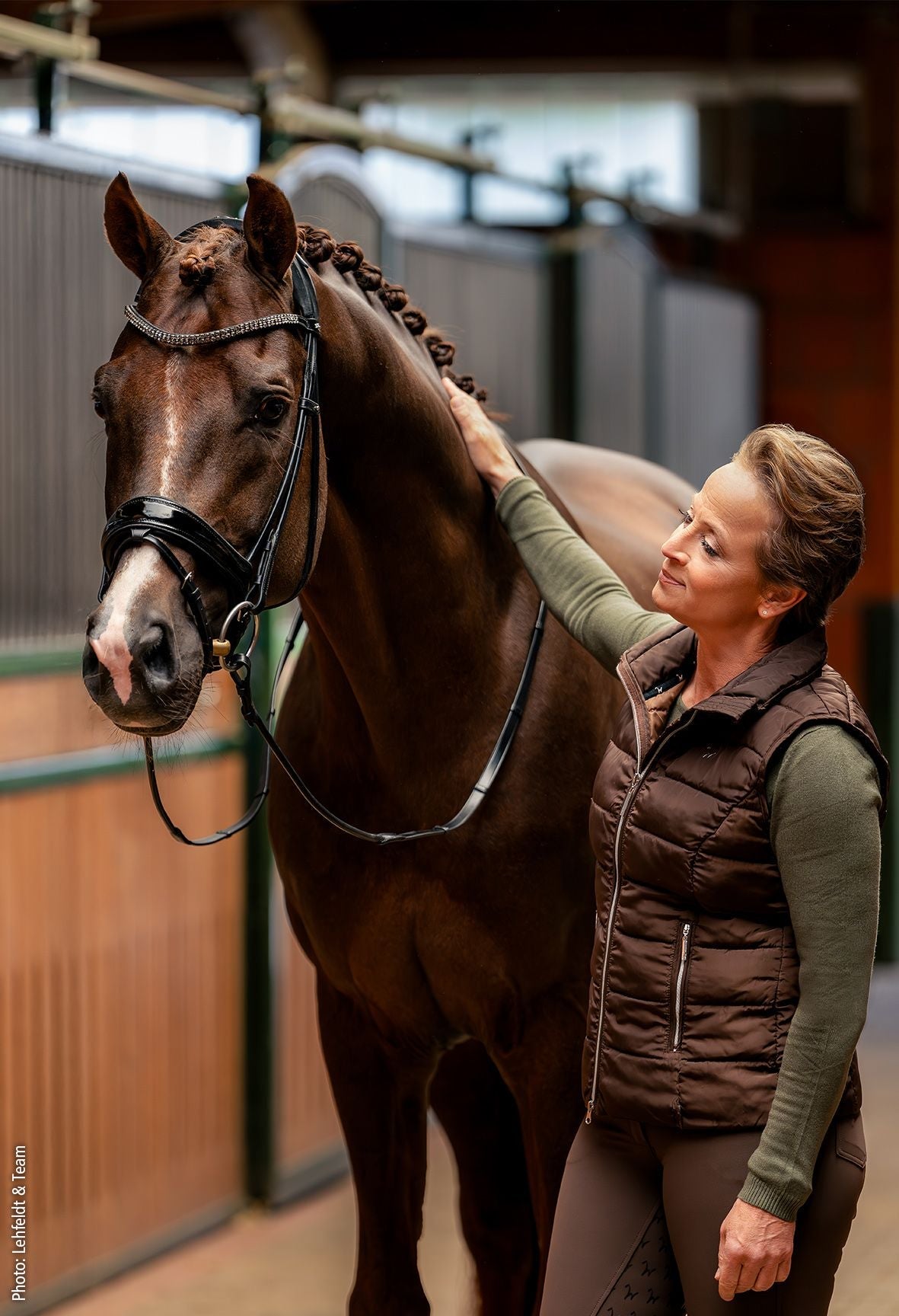 Schockemöhle Hoofdstel SP Isabell Werth Satchmo Trenshoofdstellen - Maddelin Equestrian Schockemohle