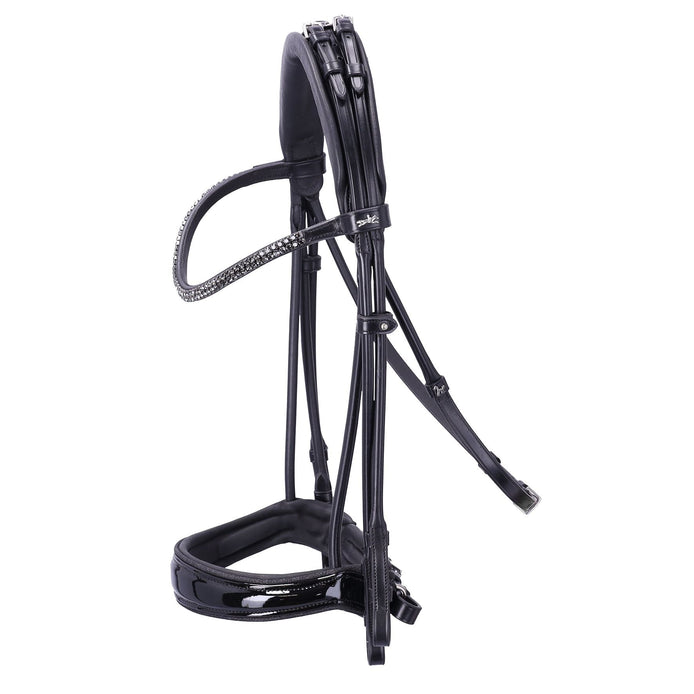 Schockemöhle Stang & Trenshoofdstel SP Isabell Werth Bella Rose Stang & Trens - Maddelin Equestrian Schockemohle