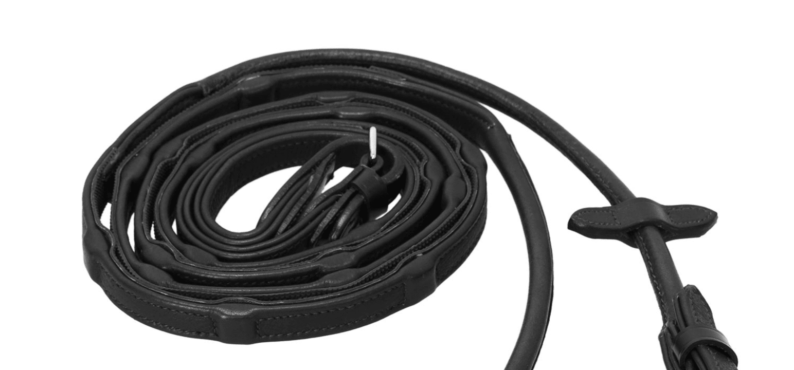 Schockemöhle Teugels SP Durasoft Rolled Grip Hook & Stud Teugels - Maddelin Equestrian Schockemohle