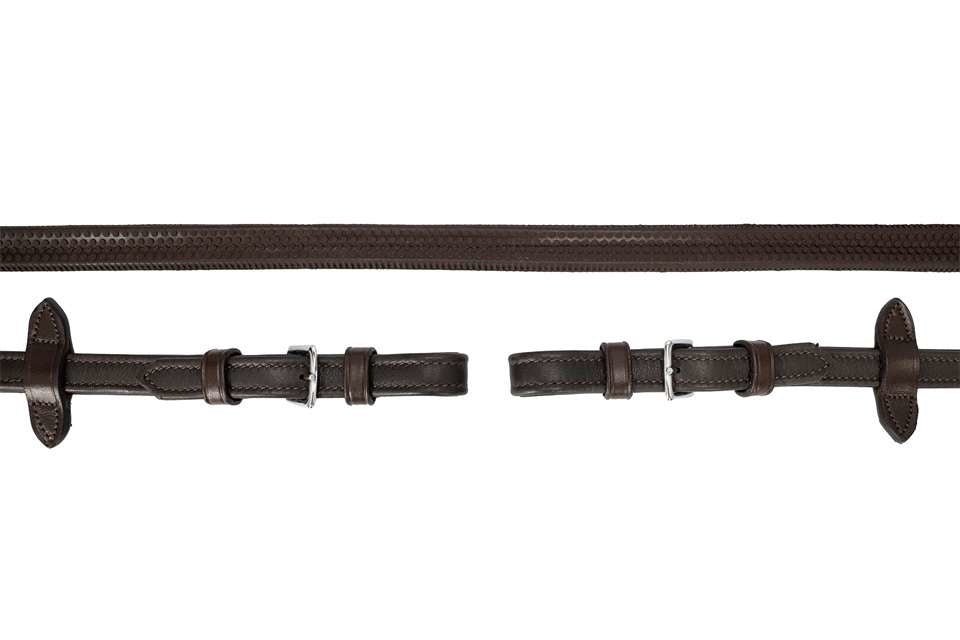 Schockemöhle Dura Soft Rubber Reins 16 mm Teugels - Maddelin Equestrian Schockemohle