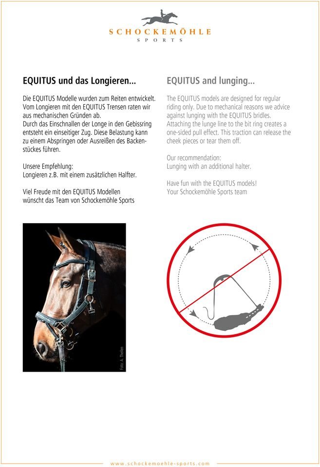 Schockemöhle Equitus Beta Glam Trenshoofdstellen - Maddelin Equestrian Schockemohle