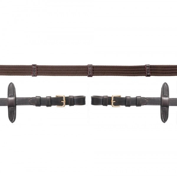 Schockemöhle Geweven Teugels met gespen Teugels - Maddelin Equestrian Schockemohle