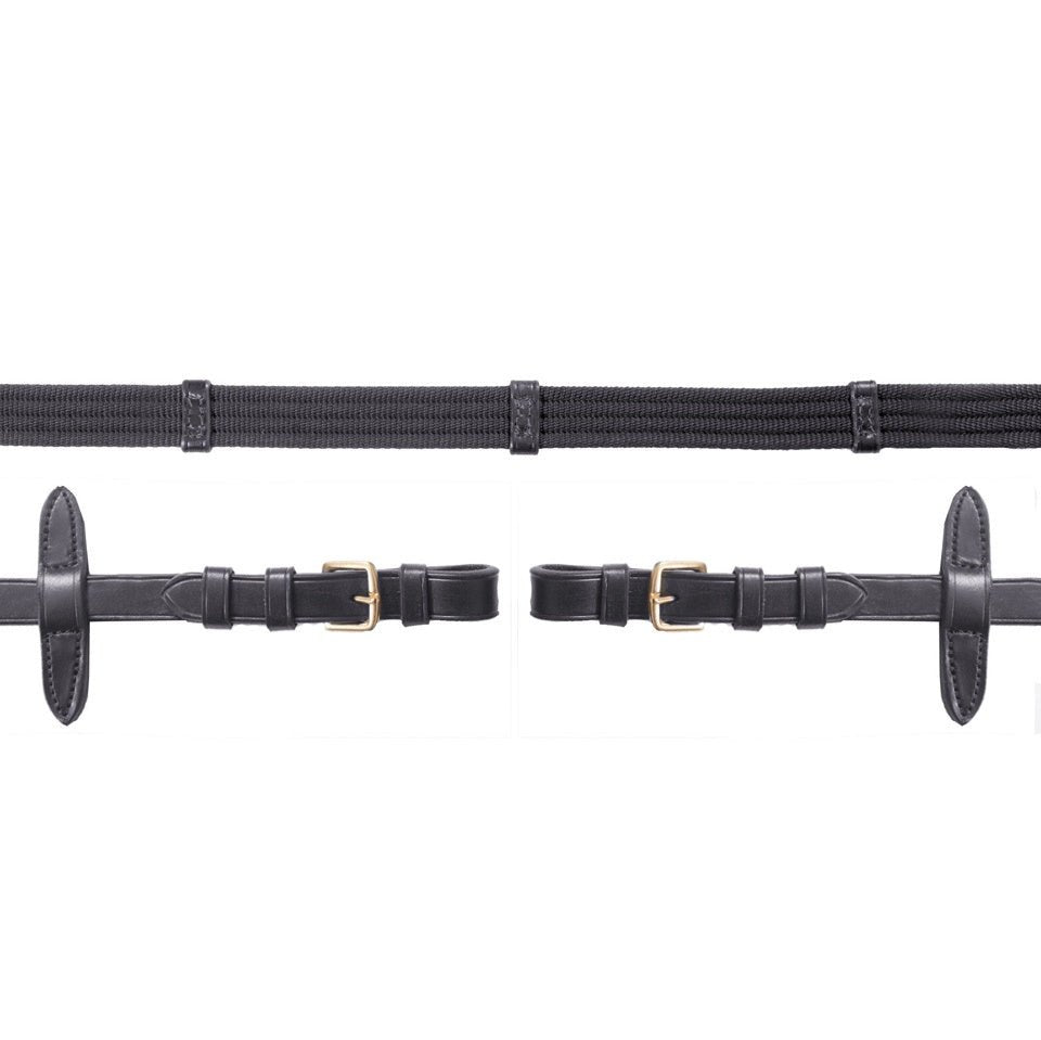 Schockemöhle Geweven Teugels met gespen Teugels - Maddelin Equestrian Schockemohle