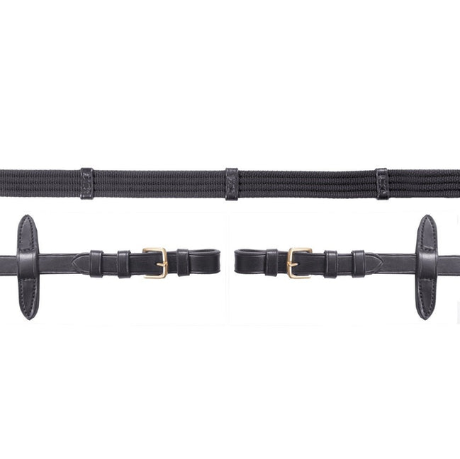 Schockemöhle Geweven Teugels met gespen Teugels - Maddelin Equestrian Schockemohle