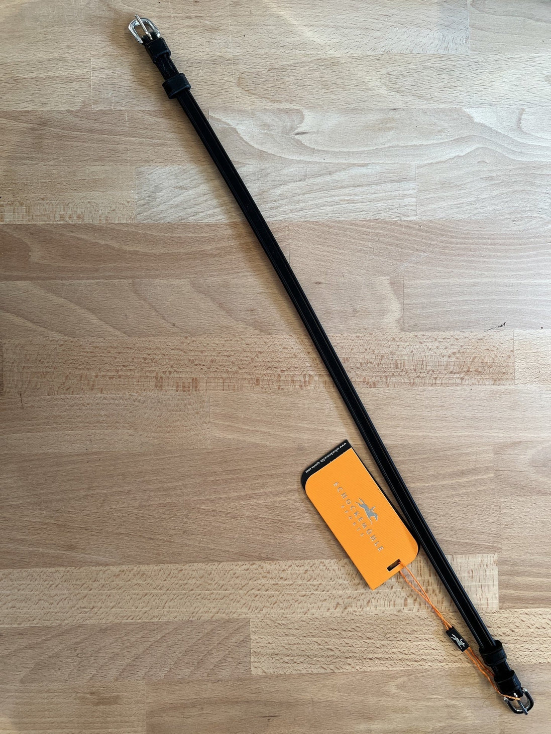 Schockemöhle Keelriem Full Black Toebehoren hoofdstellen - Maddelin Equestrian Schockemohle