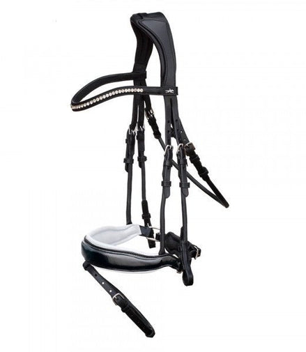 Schockemöhle Malibu Anatomisch Hoofdstel Trenshoofdstellen - Maddelin Equestrian Schockemohle