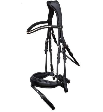 Schockemöhle Malibu Anatomisch Hoofdstel Trenshoofdstellen - Maddelin Equestrian Schockemohle