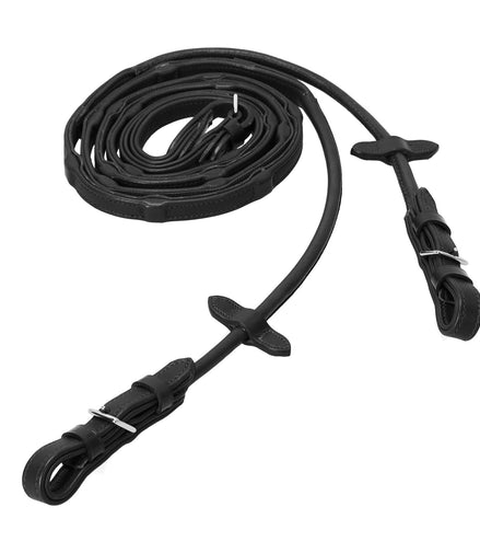 Schockemöhle Reins Durasoft Rolled Grip Teugels - Maddelin Equestrian Schockemohle