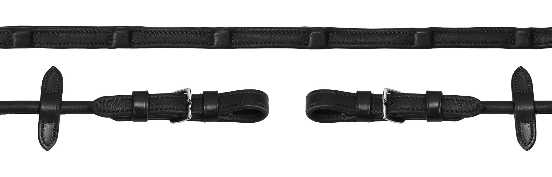 Schockemöhle Reins Durasoft Rolled Teugels - Maddelin Equestrian Schockemohle