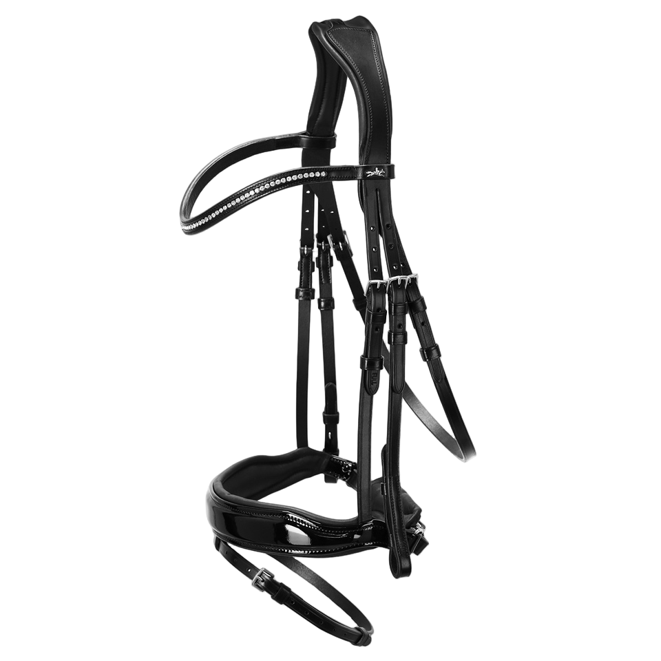 Schockemöhle Stanford  Anatomical Hoofdstel Trenshoofdstellen - Maddelin Equestrian Schockemohle