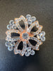 SD Classic Stock Pin In Rosegold Crystal Wedstrijd Accessoires - Maddelin Equestrian SD Design