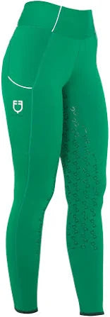 Equestro Meisjes Slim Fit Grip Legging