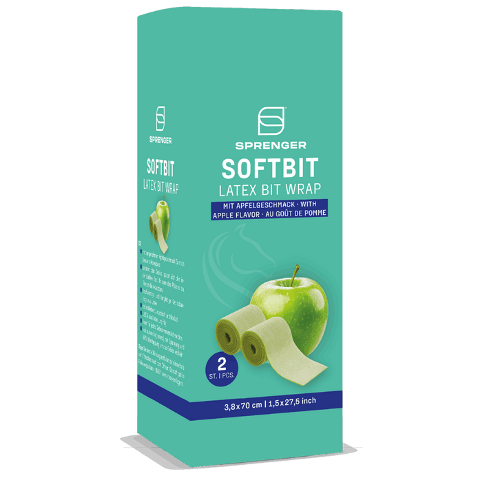 SoftBit Latex Bit Wrap Appelsmaak Toebehoren bitten - Maddelin Equestrian Sprenger