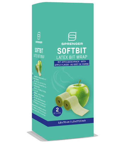 SoftBit Latex Bit Wrap Appelsmaak Toebehoren bitten - Maddelin Equestrian Sprenger