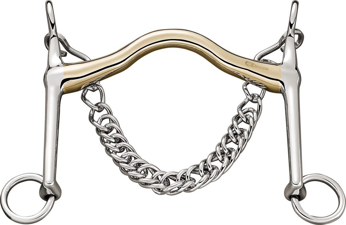 Sprenger Bemelmans Dressuurstang - Sensogan - 14mm - 7cm Dressuurstang - Maddelin Equestrian Sprenger
