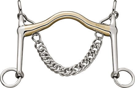 Sprenger Bemelmans Dressuurstang - Sensogan - 14mm - 7cm Dressuurstang - Maddelin Equestrian Sprenger