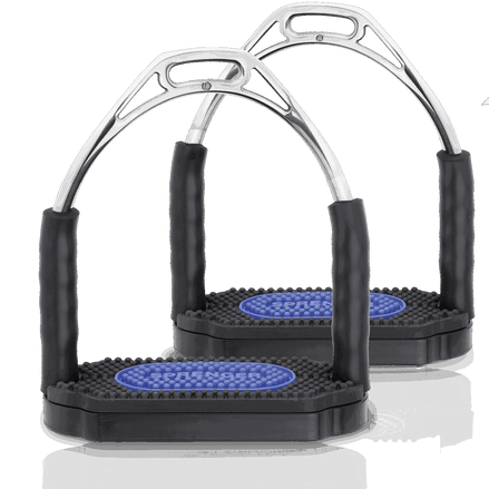 Sprenger Bow Balance Stirrups - Stainless steel Edelstaal 110mm Beugels - Maddelin Equestrian Sprenger