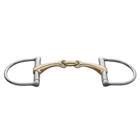 Sprenger Dynamic RS D - Ring Dubbel Gebroken Sensogan - 14mm Bus, D, Eggbutt,... - Maddelin Equestrian Sprenger