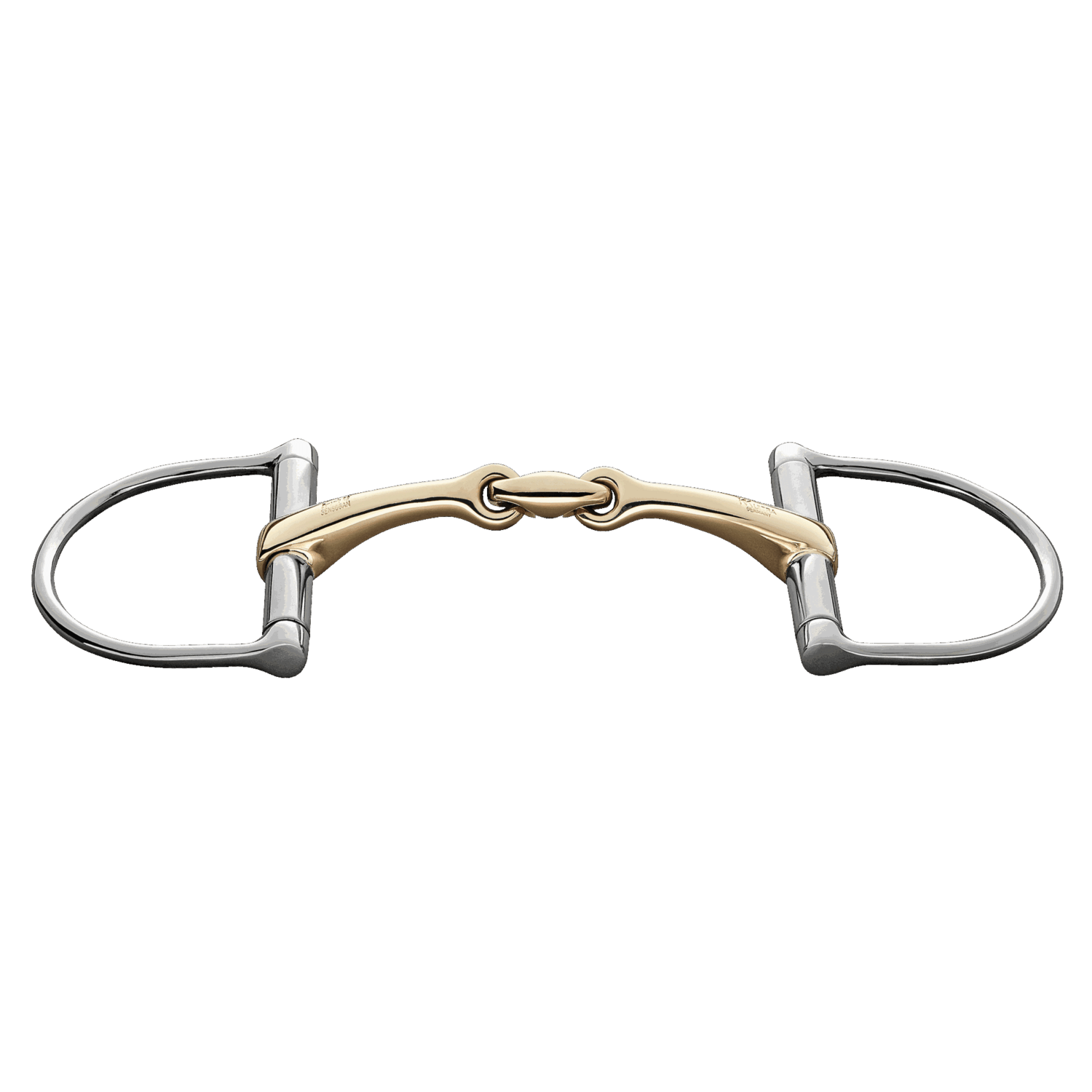 Sprenger Dynamic RS D - Ring Dubbel Gebroken Sensogan - 14mm Bus, D, Eggbutt,... - Maddelin Equestrian Sprenger