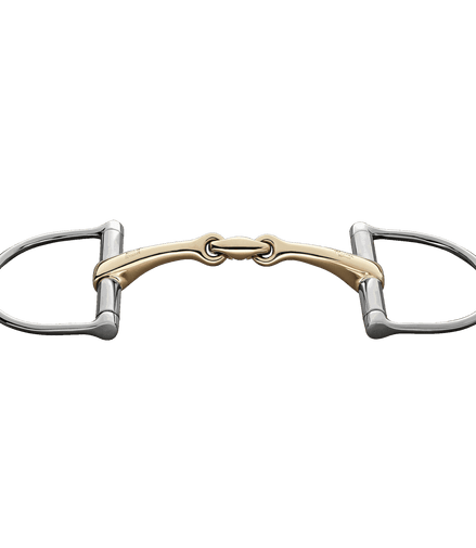 Sprenger Dynamic RS D - Ring Dubbel Gebroken Sensogan - 14mm Bus, D, Eggbutt,... - Maddelin Equestrian Sprenger