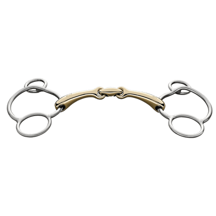 Sprenger Dynamic RS Universal Dubbel Gebroken 3ring, Beval, Kimblewick, RNF, Butterfly,... - Maddelin Equestrian Sprenger