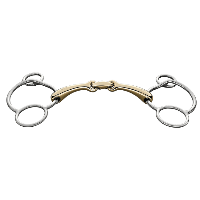Sprenger Dynamic RS Universal Dubbel Gebroken 3ring, Beval, Kimblewick, RNF, Butterfly,... - Maddelin Equestrian Sprenger