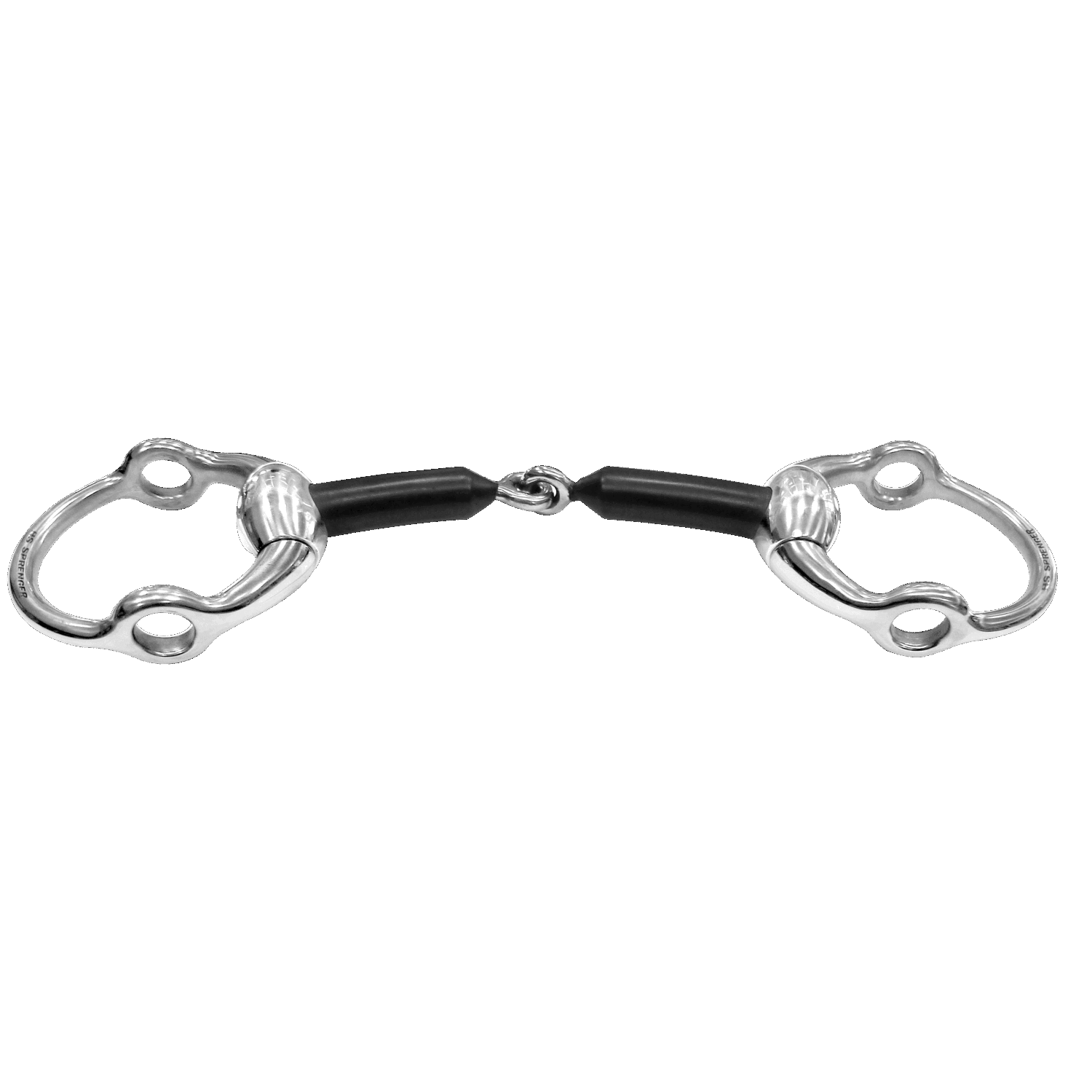 Sprenger Eggbutt Gag bit stainless steel/hard carbon Bus, D, Eggbutt,... - Maddelin Equestrian Sprenger