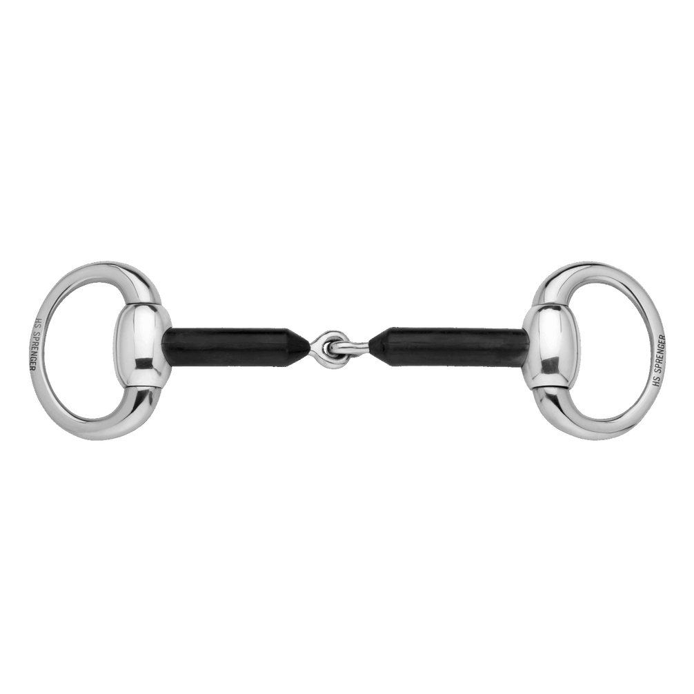Sprenger Eggbutt - hard carbon Bus, D, Eggbutt,... - Maddelin Equestrian Sprenger