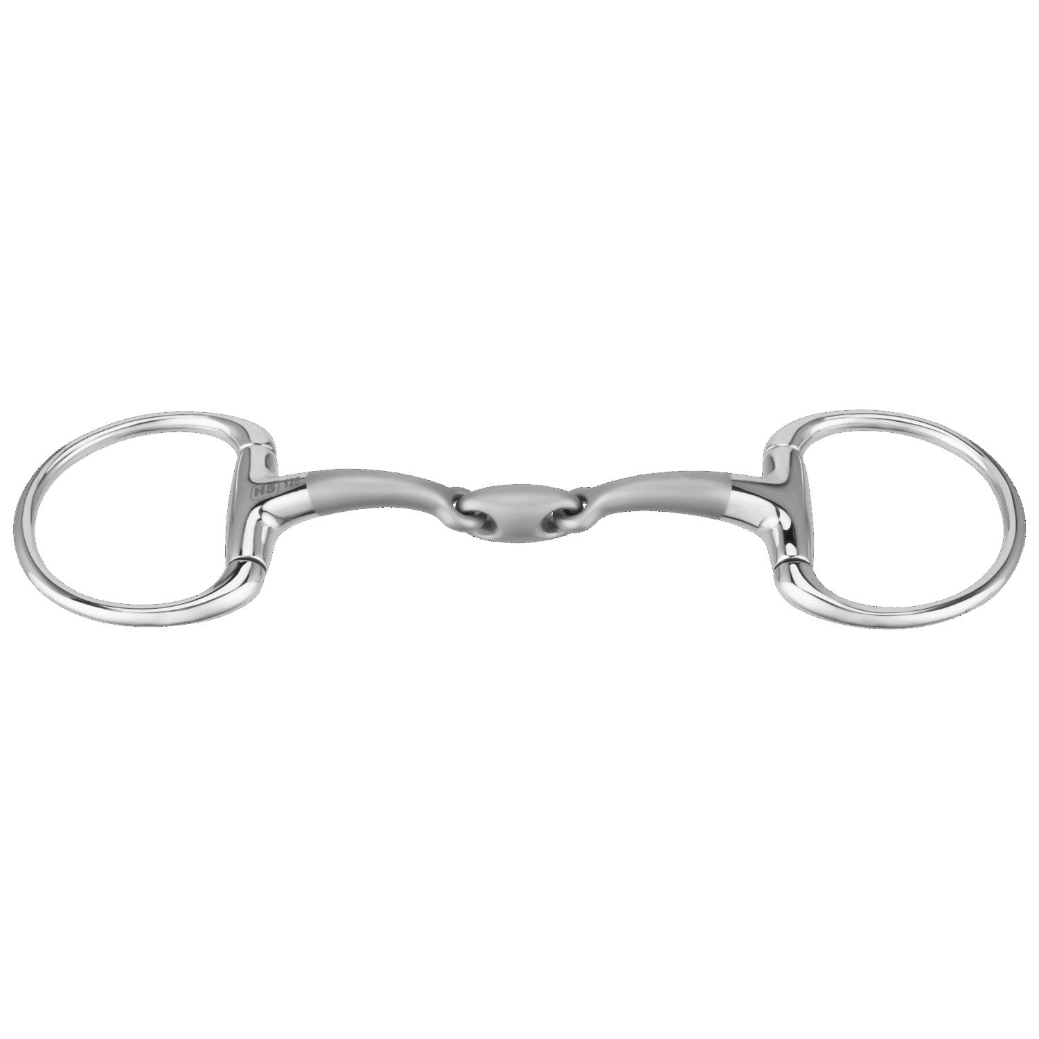 Sprenger Satinox Eggbutt bit Dubbel Gebroken - Stainless steel 14mm Bus, D, Eggbutt,... - Maddelin Equestrian Sprenger