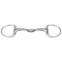 Sprenger Satinox Eggbutt bit Dubbel Gebroken - Stainless steel 14mm Bus, D, Eggbutt,... - Maddelin Equestrian Sprenger