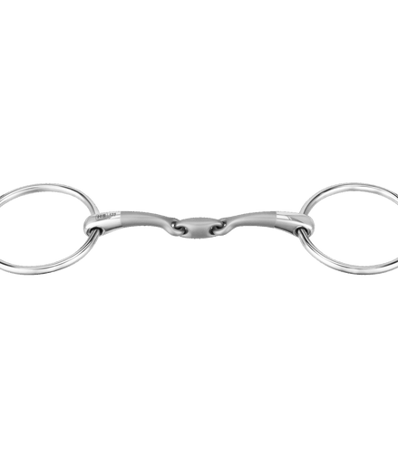 Sprenger Satinox Losse ringen Trens 12 mm Dubbel Gebroken - Stainless steel Watertrens - Maddelin Equestrian Sprenger