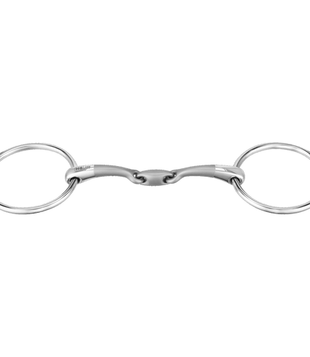 Sprenger Satinox Losse ringen Trens 12 mm Dubbel Gebroken - Stainless steel Watertrens - Maddelin Equestrian Sprenger