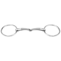 Sprenger Satinox Losse ringen Trens 12 mm Enkel Gebroken - Stainless steel Watertrens - Maddelin Equestrian Sprenger