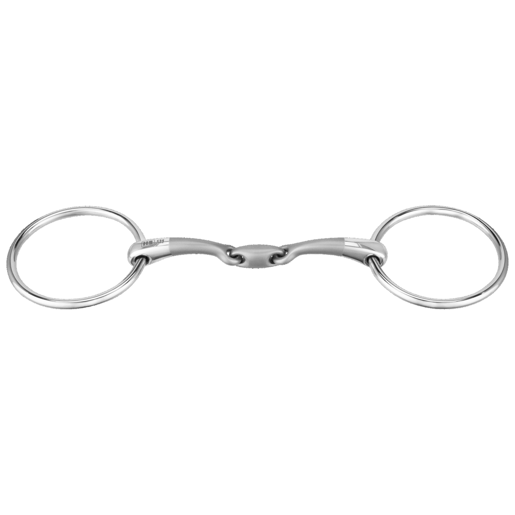 Sprenger Satinox Losse ringen Trens Dubbel Gebroken - Stainless steel Watertrens - Maddelin Equestrian Sprenger